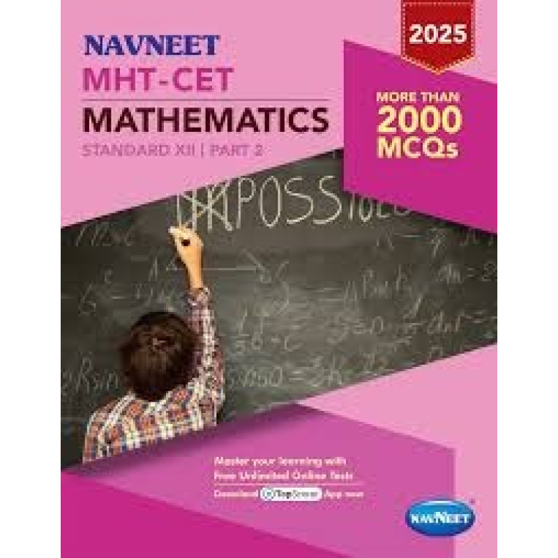 NAVNEET MHT-CET MATHEMATICS STD 12TH PART 2