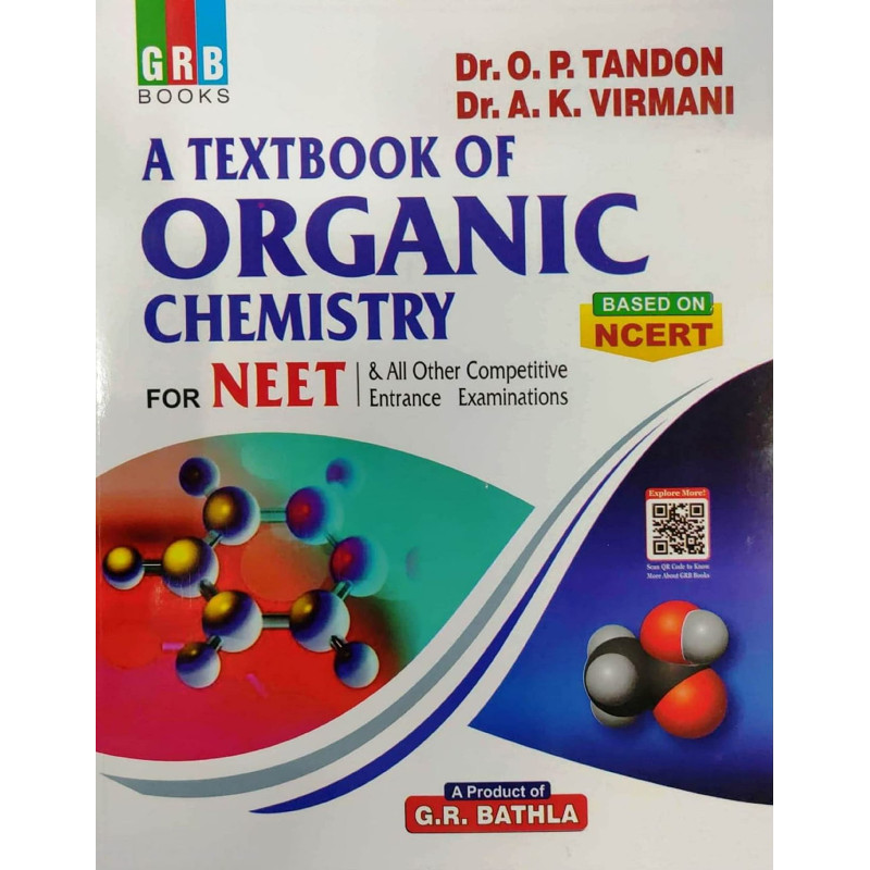 A TEXTBOOK OF ORGANIC CHEMISTRY FOR NEET