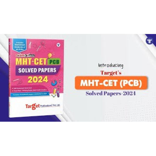 MHT-CET PCB SOLVED PAPERS 2024