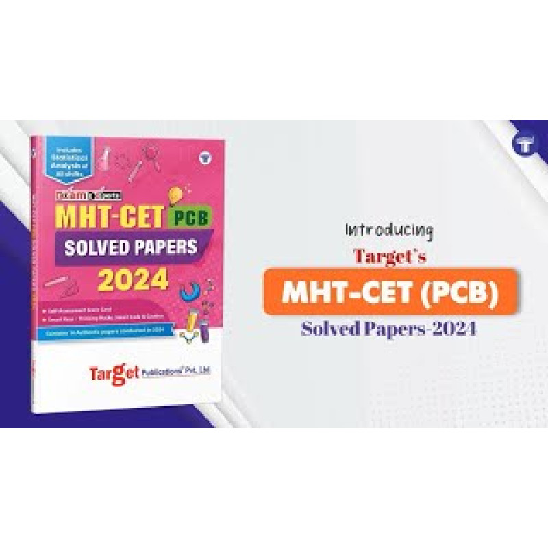 MHT-CET PCB SOLVED PAPERS 2024