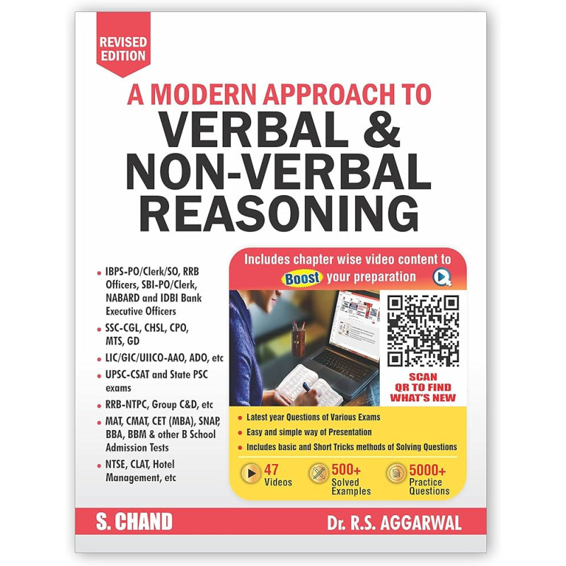 A Modern Approach To VERBAL & NON-VERBAL REASONING