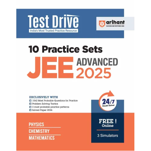 10 Practice Sets JEE ADVANCED 2025