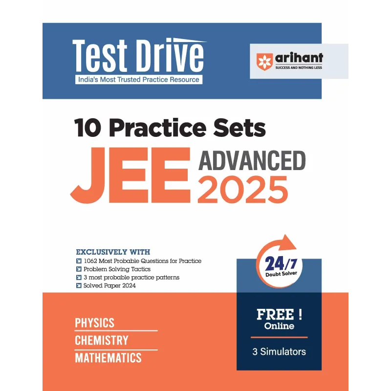 10 Practice Sets JEE ADVANCED 2025
